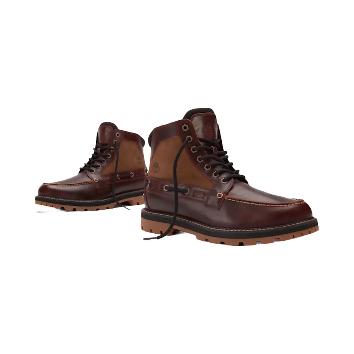 Timberland Britton Road Moc-Toe Boot Root Beer Full-Grain Men'S