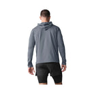 Alo Men's Conquer Reform Long Sleeve With Hood - Steel Grey