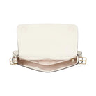 Kate Spade Madison Saffiano Leather Small Flap Shoulder Bag Meringue