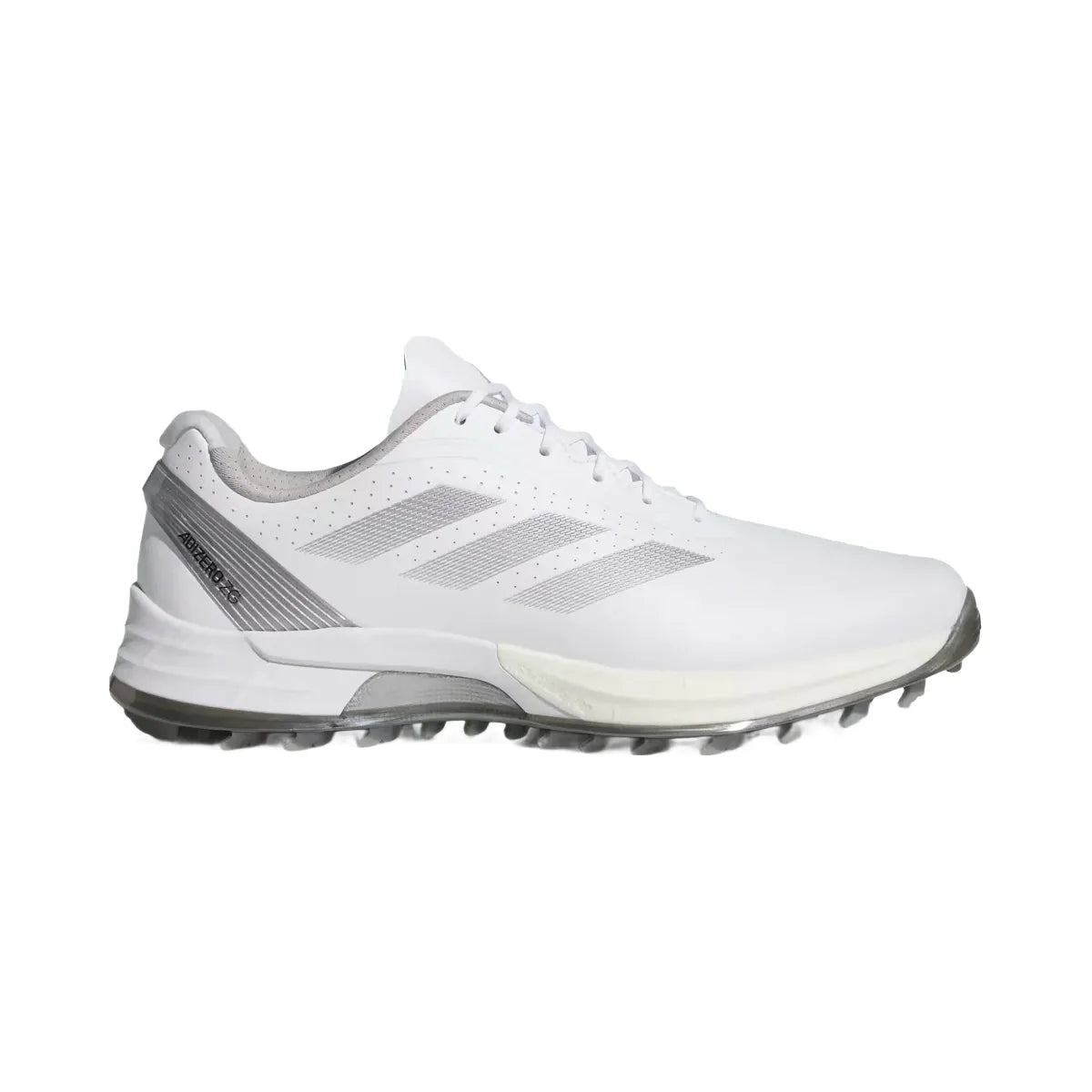 Adidas Adizero Zg Spikeless Golf Cloud White Silver Metallic