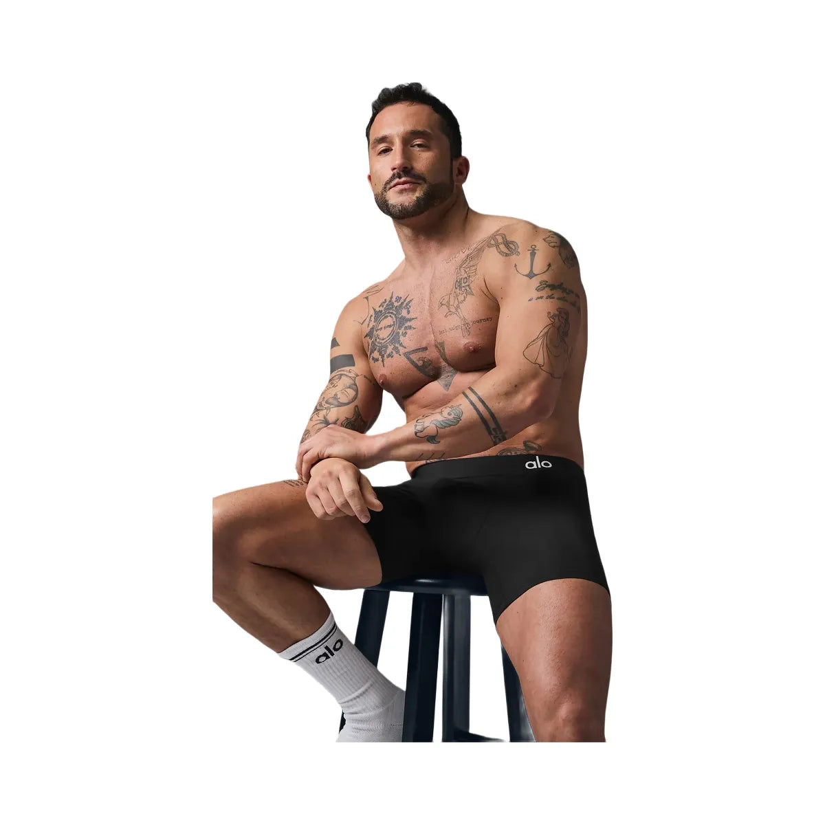 Alo Men's Hero Performance Boxer - Black