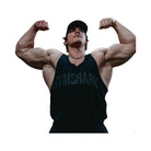 Gymshark Power Stringer - Black/Asphalt Grey