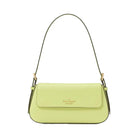 Kate Spade Madison Saffiano Leather Small Flap Shoulder Bag Lime Slushy