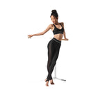 Alo Women's Airlift Mesh High-Waist Darling Stirrup Legging - Black