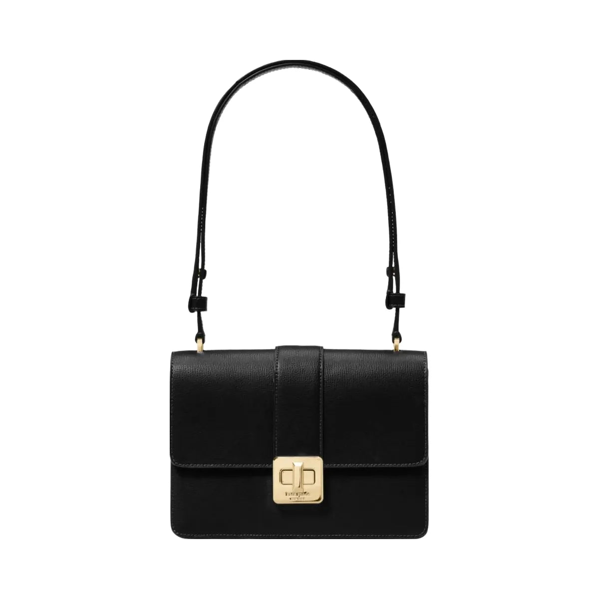 Kate Spade Phoebe Turnlock Shoulder Bag Black