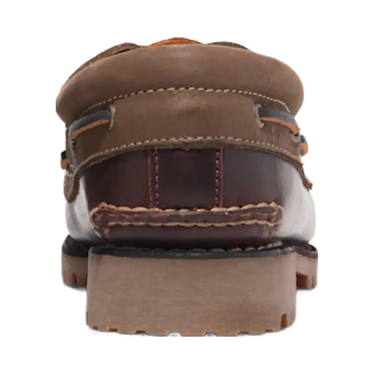Timberland Authentics 3-Eye Boat Shoe Root Beer Full-Grain Men'S