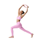Alo Women's Airlift High-Waist Love Language Stirrup Legging - Candy Heart Pink