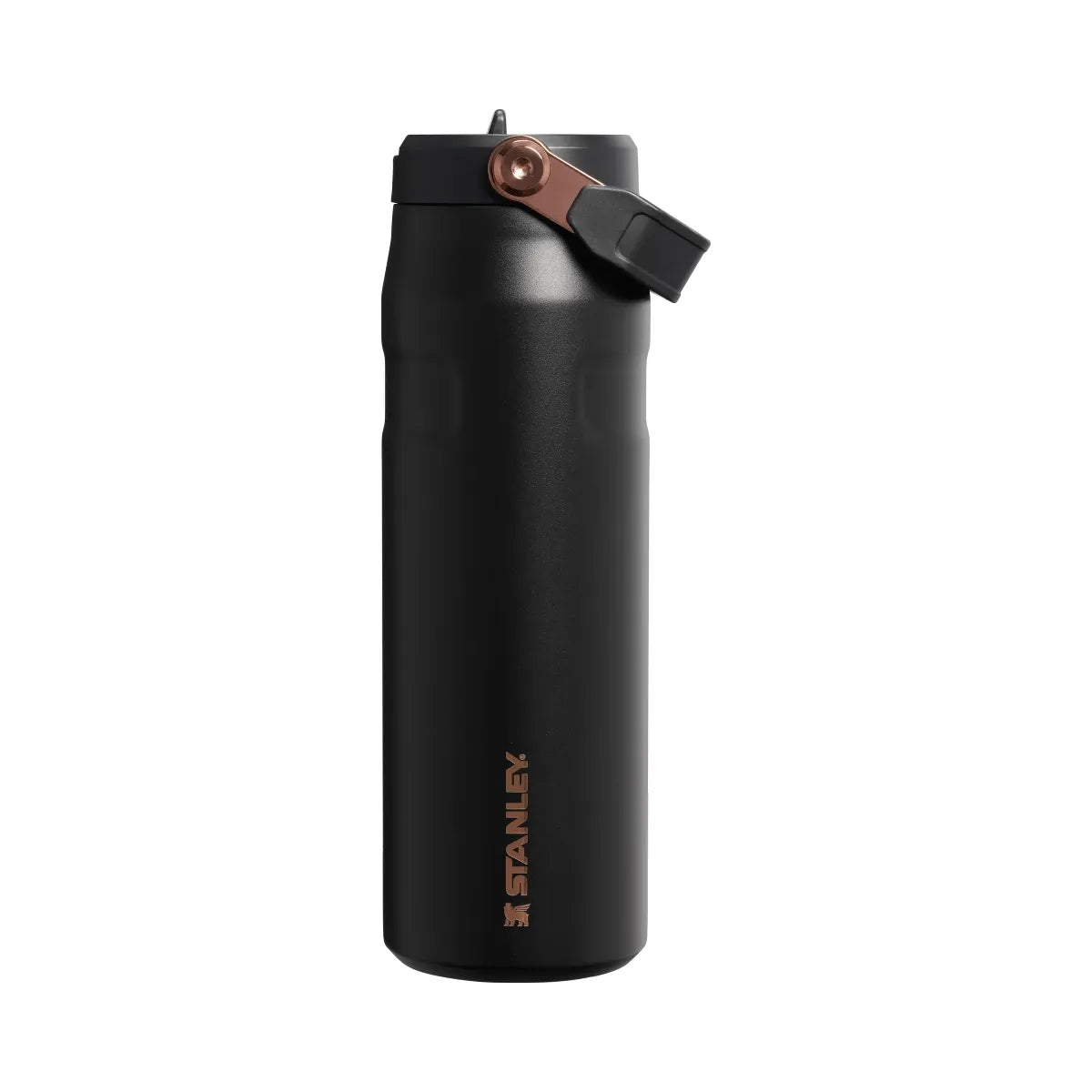 The Messi x Stanley IceFlow™ Flip Straw 2.0 Bottle | 24 OZ 'Messi GOAT Black'