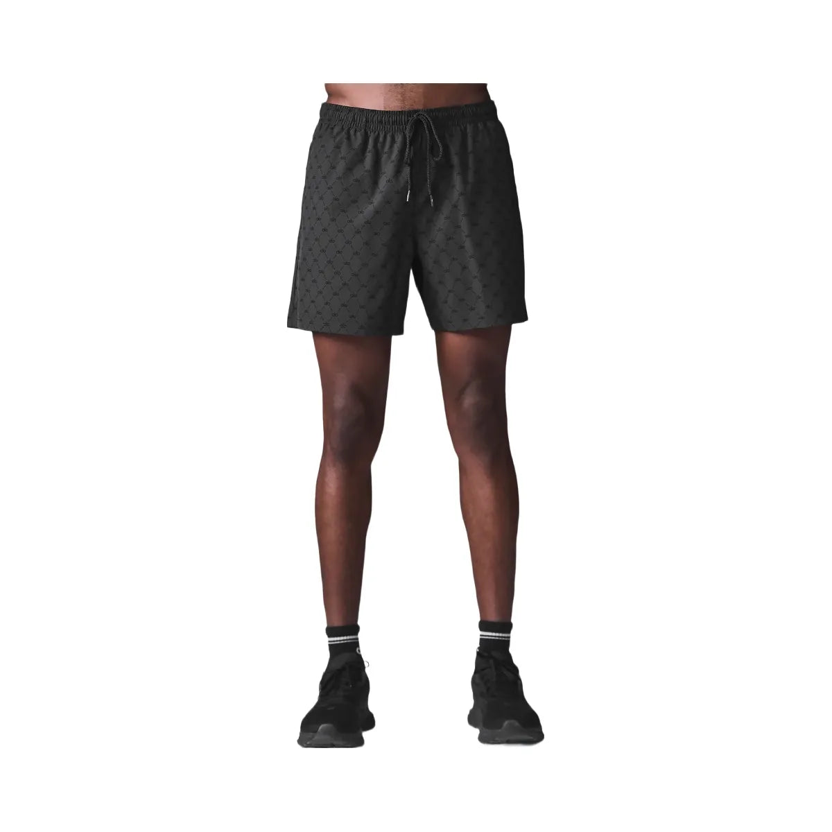 Alo Men's 7'' Diamond Circuit Short - Anthracite/Black