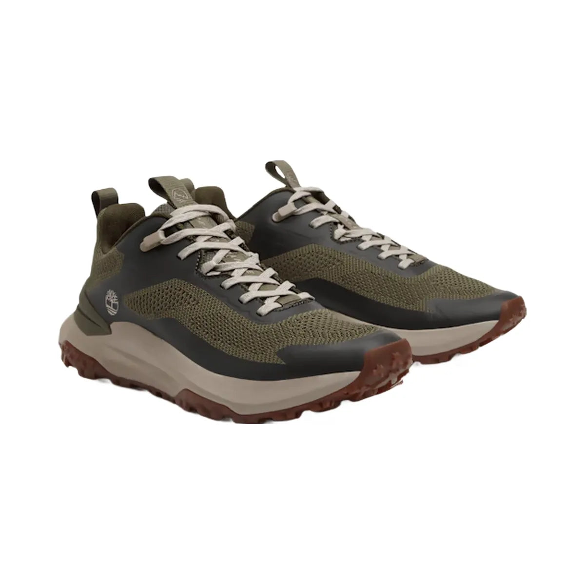 Timberland Motion Access Low Lace-Up Sneaker Dark Green Knit Men'S