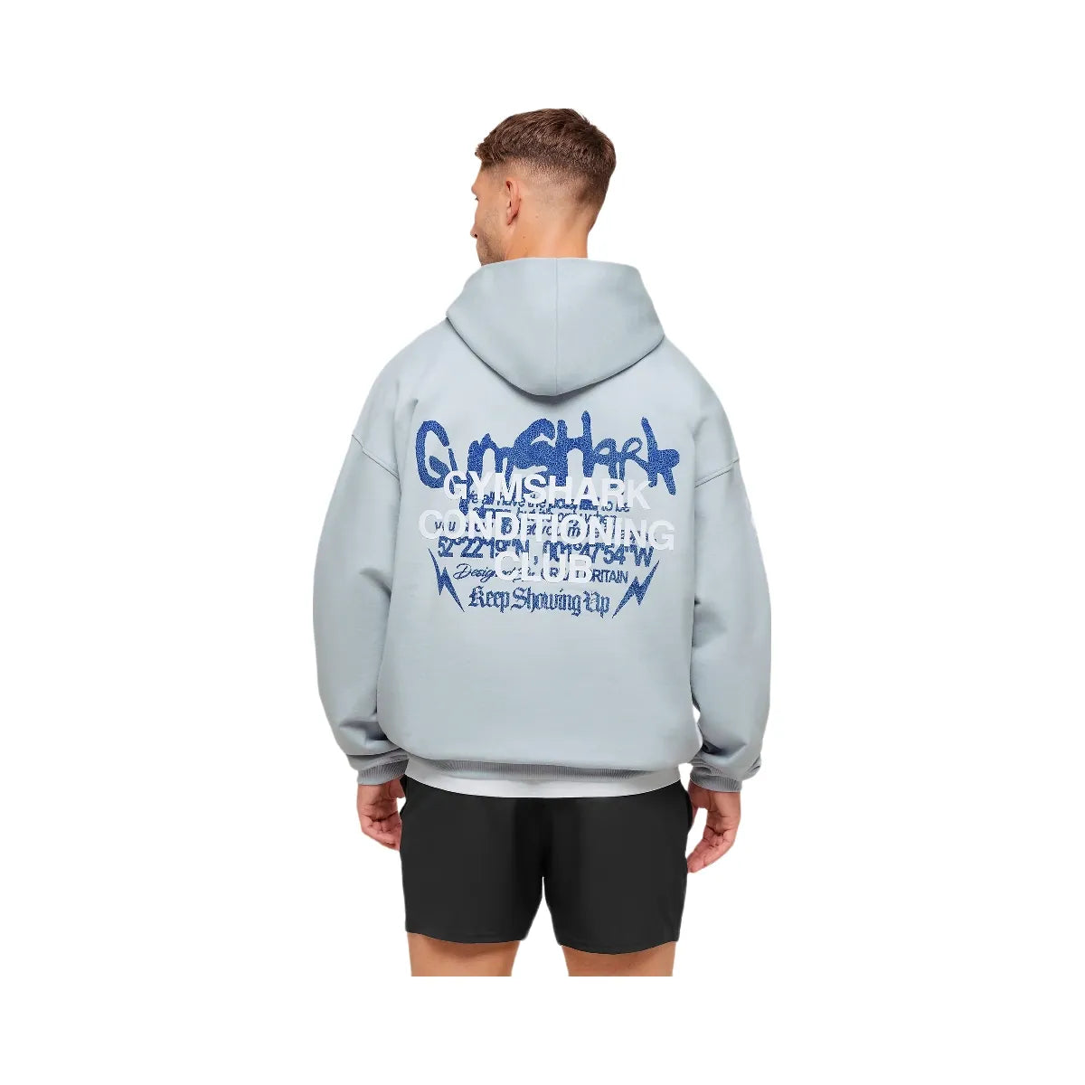 Gymshark GSCC Hoodie - Smoke Blue