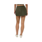 Alo Women's Work It Mini Skirt - Green Olive