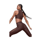 Alo Women's Airlift High-Waist Mesh Infatuation Legging - Brownstone