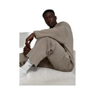Alo Men's Scholar Straight Leg Sweatpant - Light Cocoa