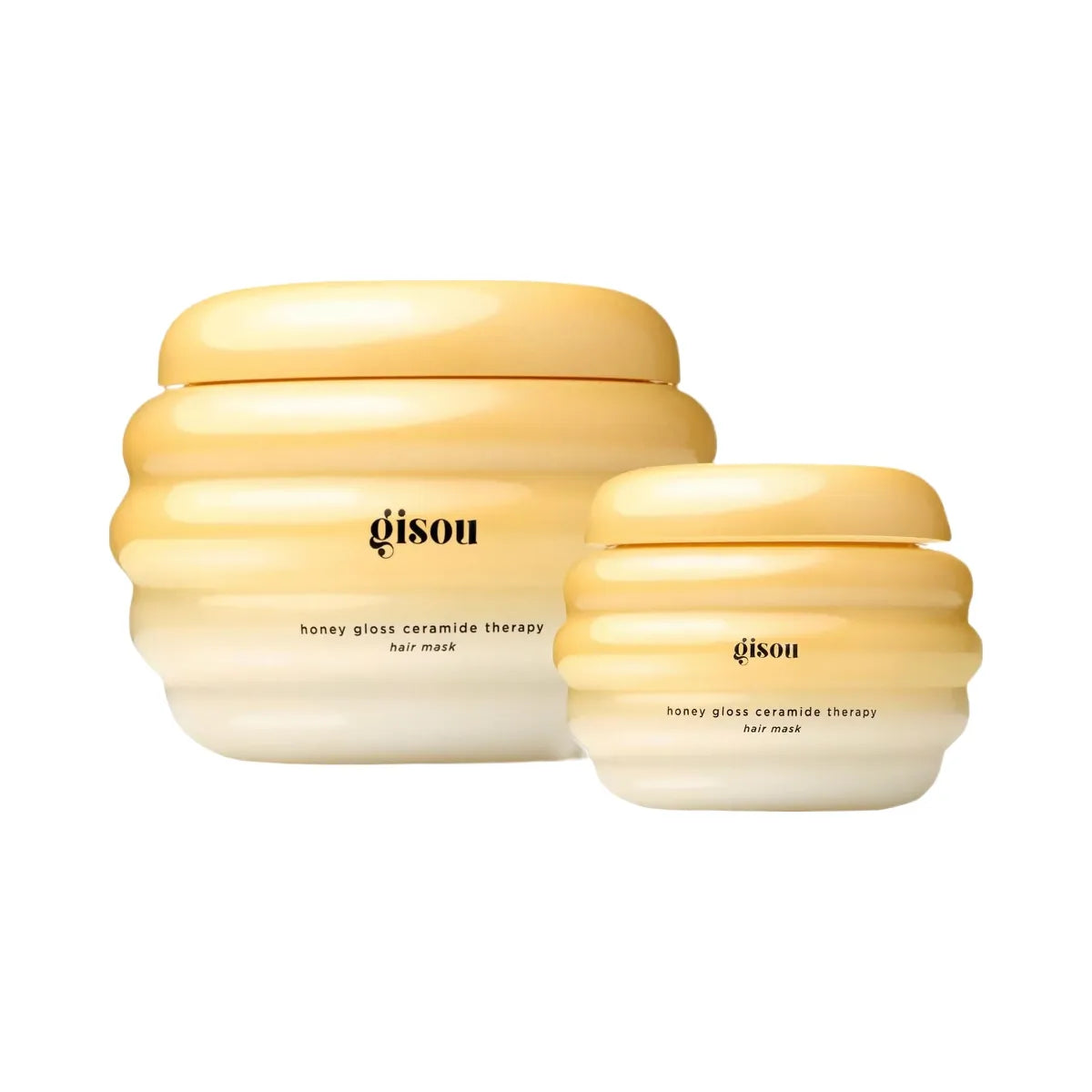 Gisou Honey Gloss Ceramide Therapy Hydrating Hair Mask Duo