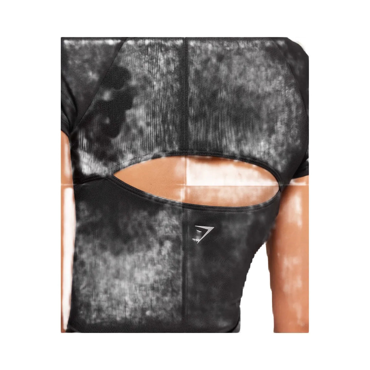 Gymshark Running Back Vent T-Shirt - Black
