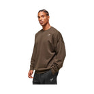Gymshark Crest Oversized Crew - Archive Brown