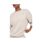 Alo Women's Accolade Crew Neck Pullover - Bone