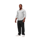 Gymshark Legacy Henley - Light Grey Marl