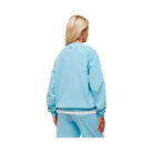 Gymshark Collegiate Graphic Crew Neck Pullover - Athletic Light Blue