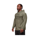 Gymshark Lightweight Slub Textured Hoodie - Utility Green