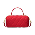 Kate Spade Heart Barrel Quilted Crossbody Ruby Red