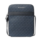 Michael Kors Cooper Signature Logo Flight Bag Admrl-Plblue