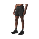 Alo Men's 5" Game Time Ripstop 2-In-1 Short - Black/Black
