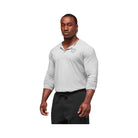Gymshark Legacy Henley - Light Grey Marl