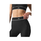 Alo Women's Airlift High-Waist Alignment Legging - Black/White