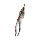 Alo Women's Alosoft High-Waist Iconic 90's Capri - Athletic Heather Grey