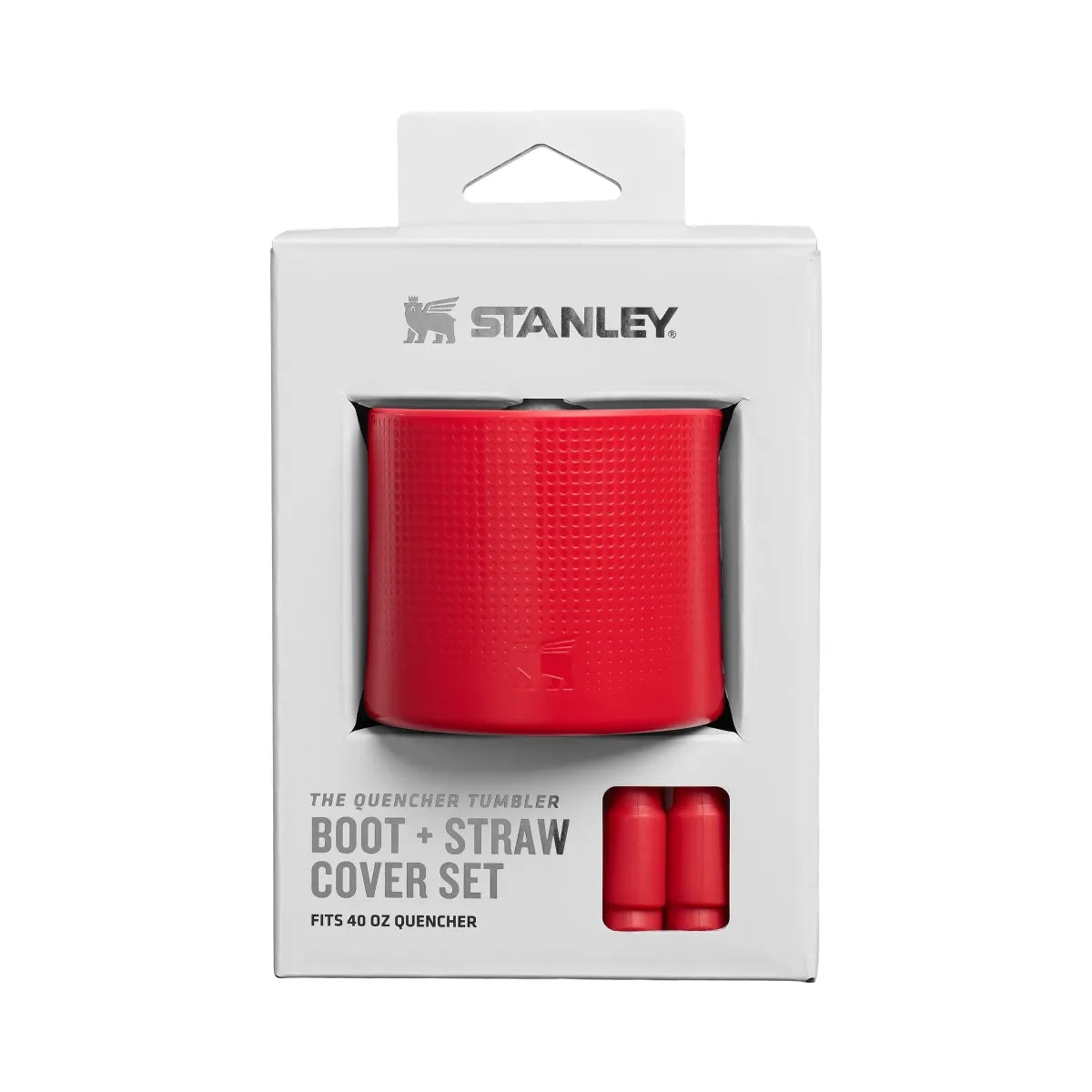 Stanley Quencher Boot and Straw Cover Set (40OZ) Chili Red