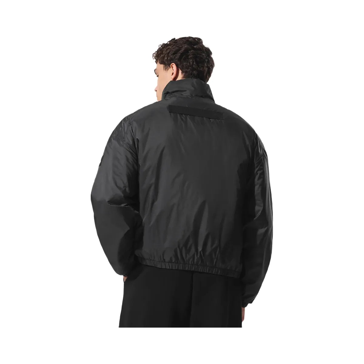 Alo Men's Latitude Light Weight 1/2 Zip Pullover Jacket - Black