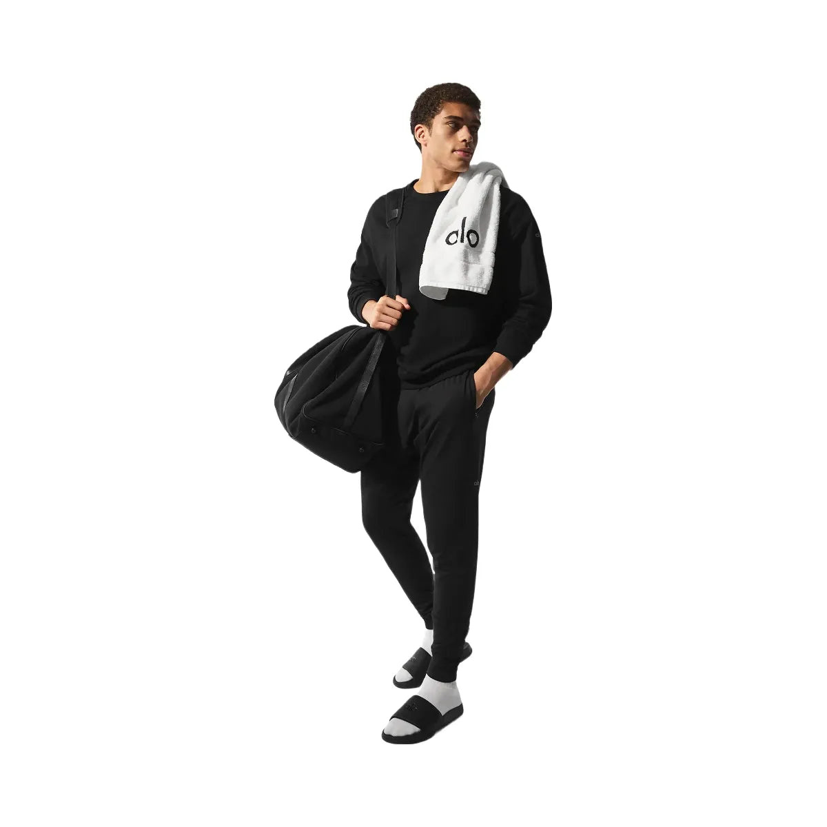 Alo Men's Conquer Revitalize Pant - Black