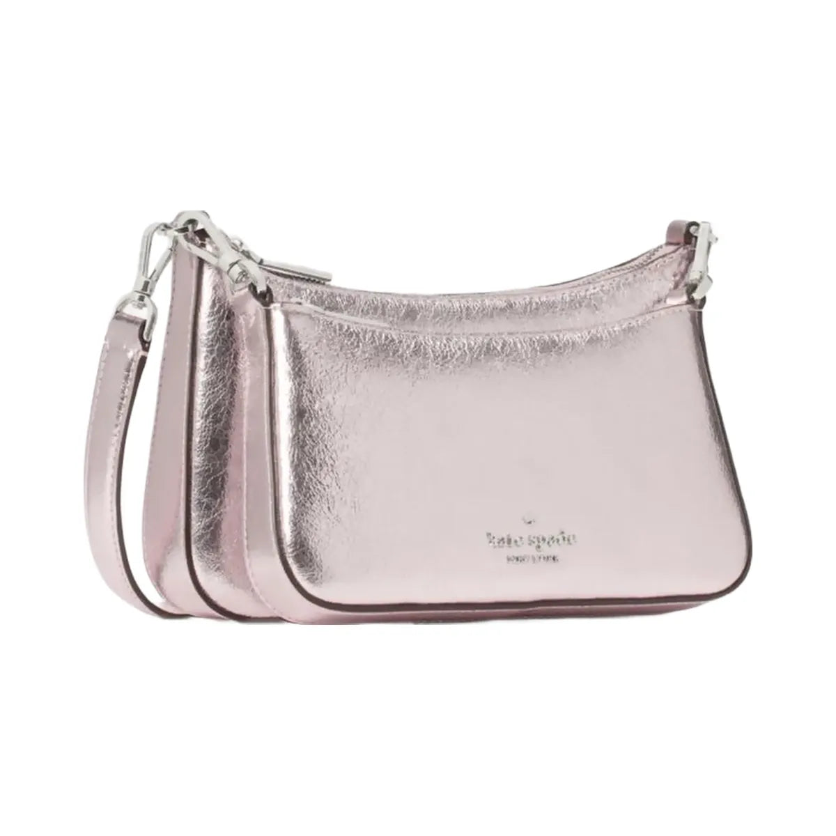 Kate Spade Duet Metallic Small Crossbody Lilac Moonlight