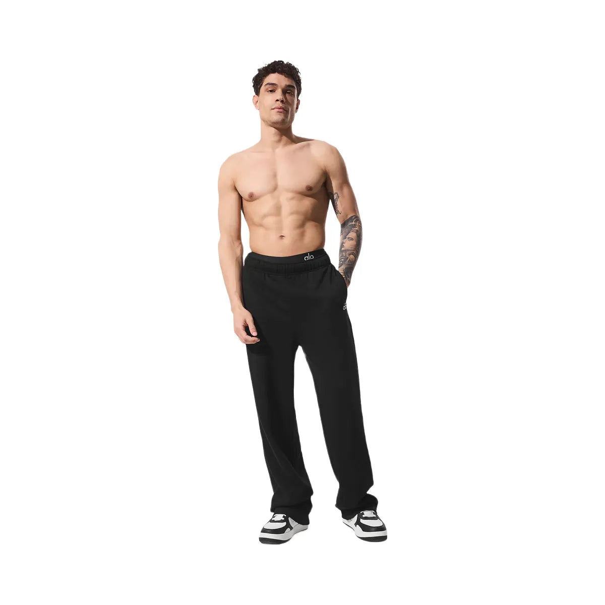 Alo Men's Accolade Straight Leg Sweatpant - Black