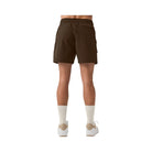 Alo Men's 7" Crinkle Nylon Excursion Cargo Short - Espresso