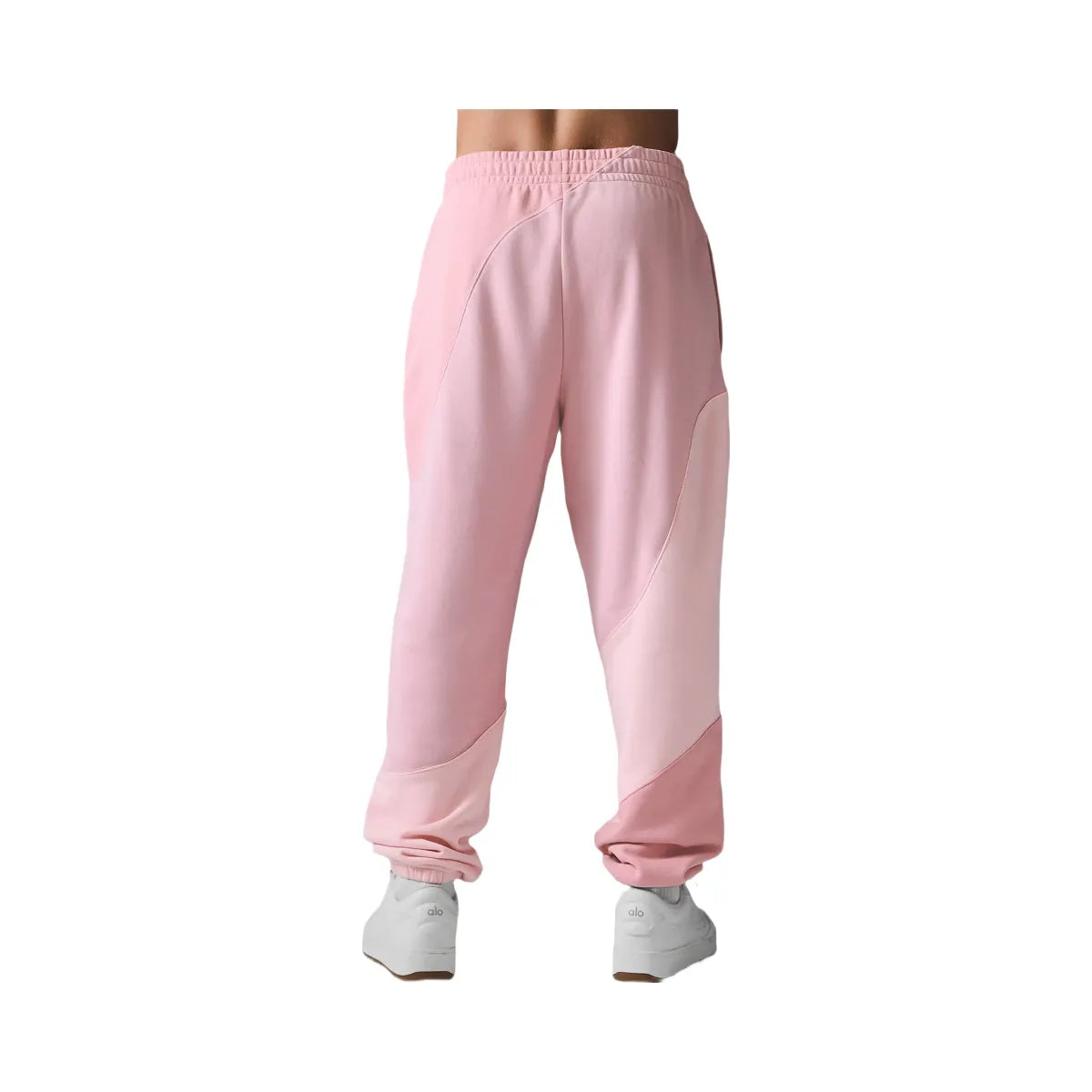 Alo Men's Make Waves Sweatpant - Sunset Pink Tonal