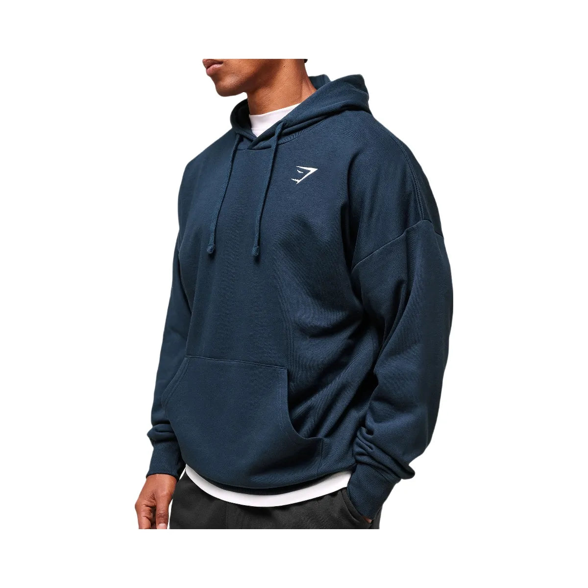 Gymshark Crest Oversized Hoodie - Navy