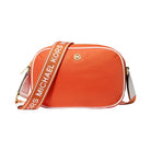 Michael Kors Jet Set Medium Nylon Camera Crossbody Bag Red Clay