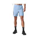 Alo Men's 7" Repetition Short - Seashell Blue