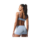 Alo Women's Sheer Glow Boyshort - Seashell Blue