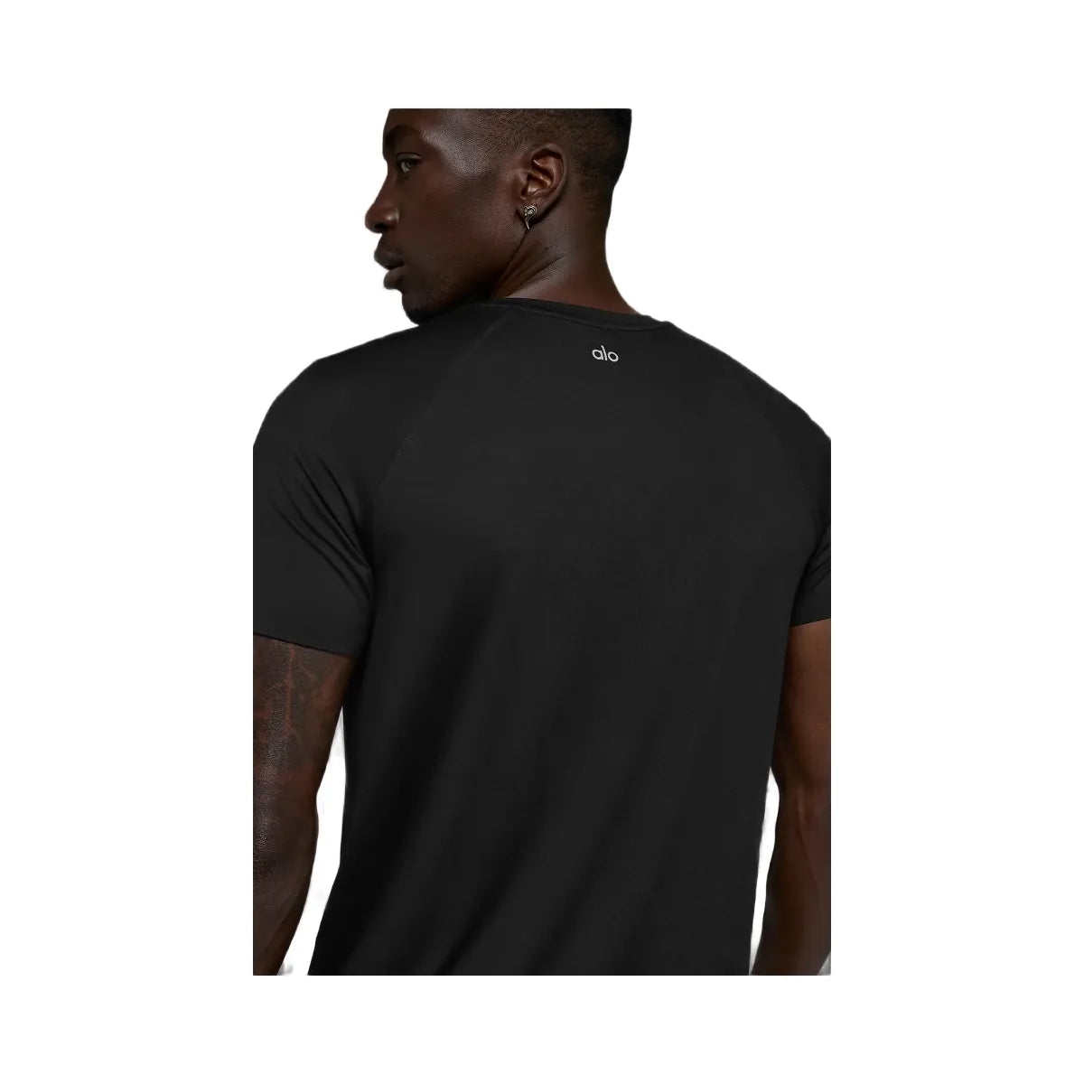 Alo Men's Idol Crewneck Short Sleeve - Black