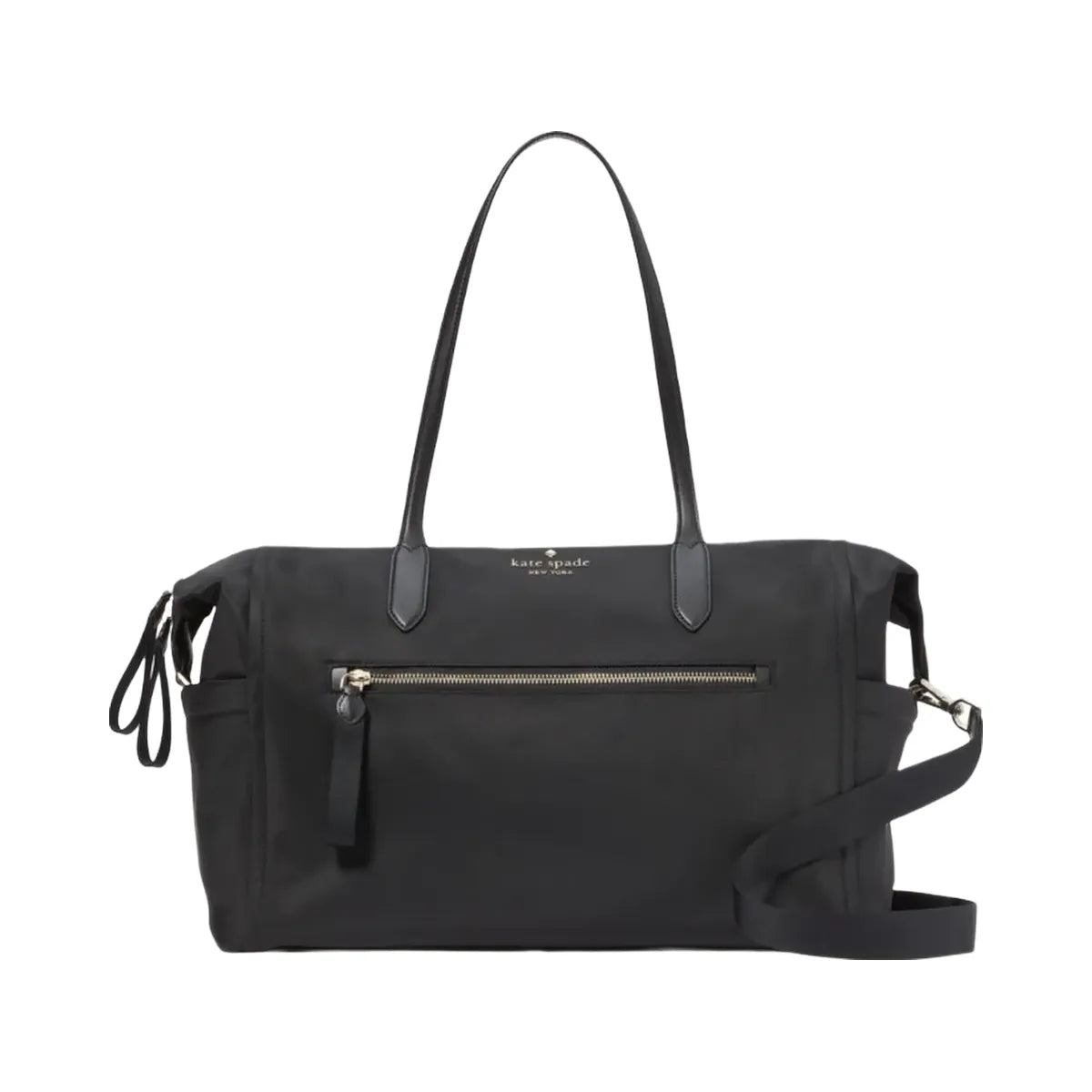 Kate Spade Chelsea Nylon Large Weekender Black