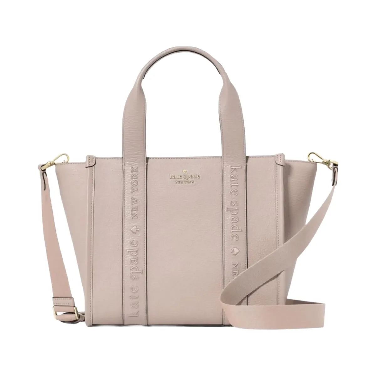 Kate Spade Kip Leather Small Tote Cozy Grey