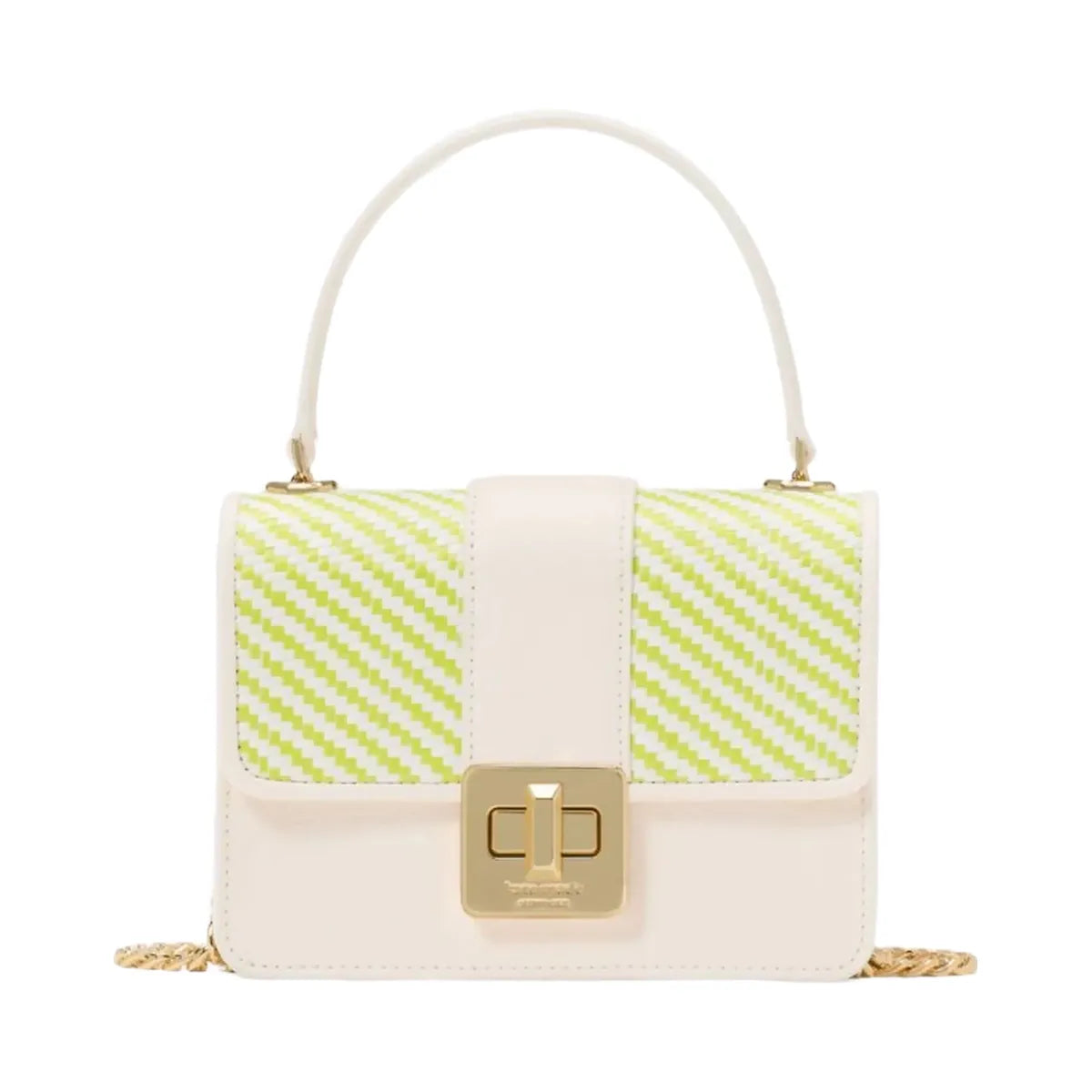 Kate Spade Phoebe Turnlock Mini Flap Crossbody Lime Slushy Multi