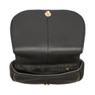 Kate Spade Kayla Pebbled Leather Saddle Bag Black
