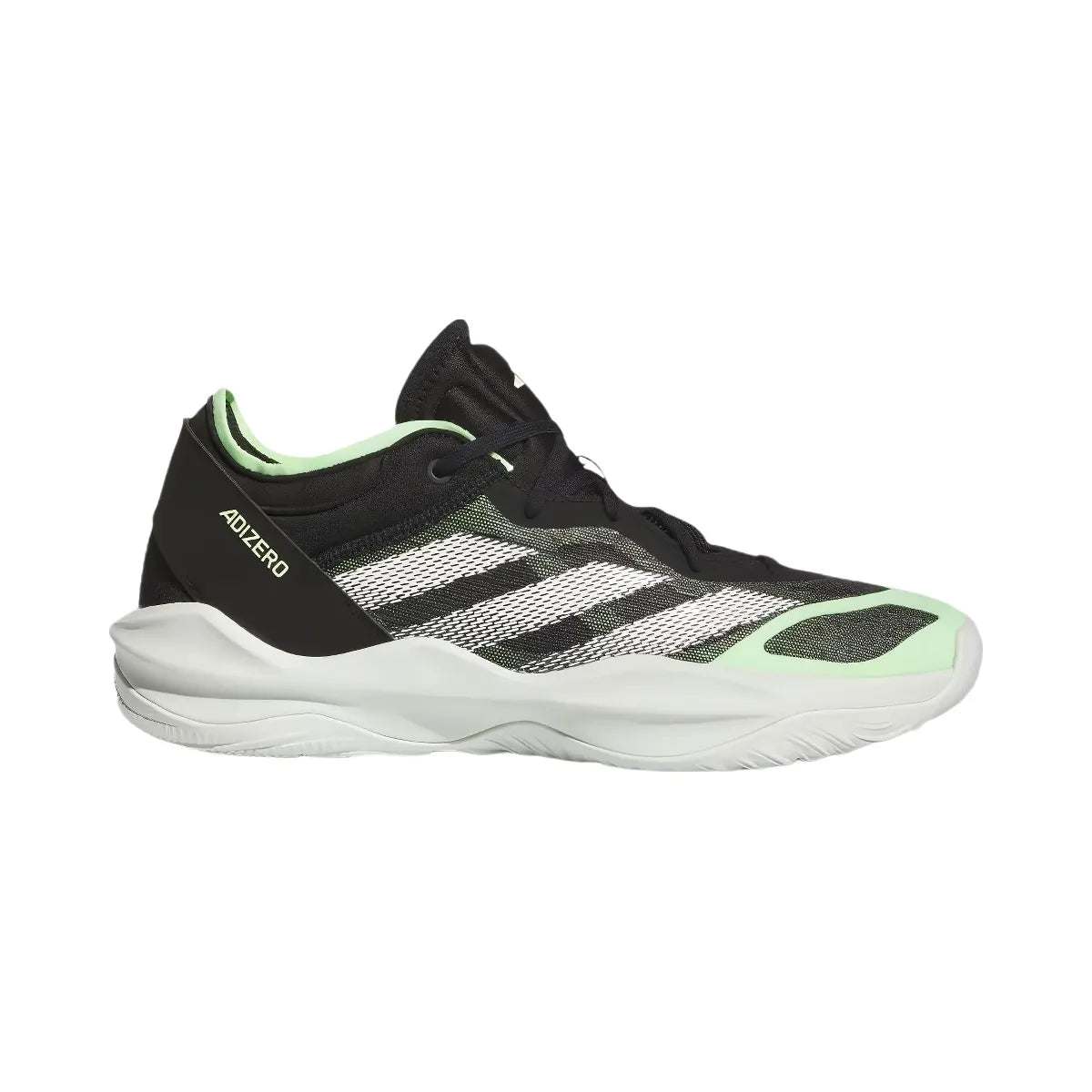 Adidas Adizero Select 2.0 Low Core Black Cloud White Green Spark