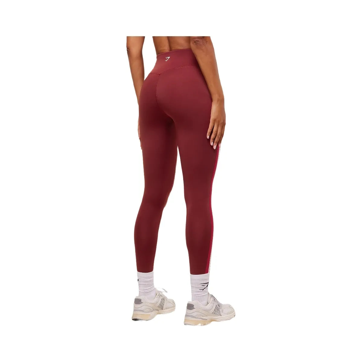 Gymshark Piping Legging - Sets Red/Carmine Red/Soft White