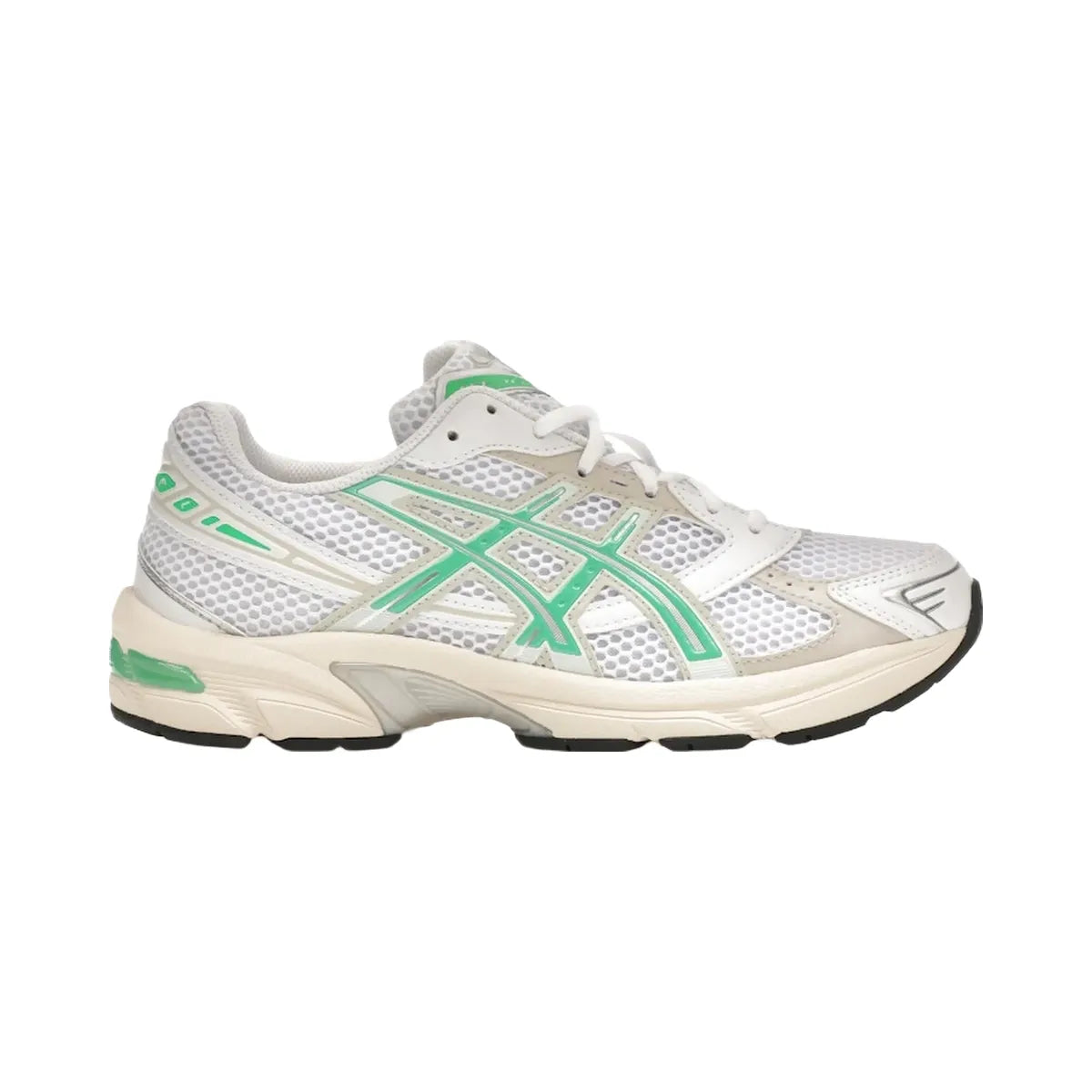Asics Gel-1130 White Malachite Green Off White Midsole (Women'S)